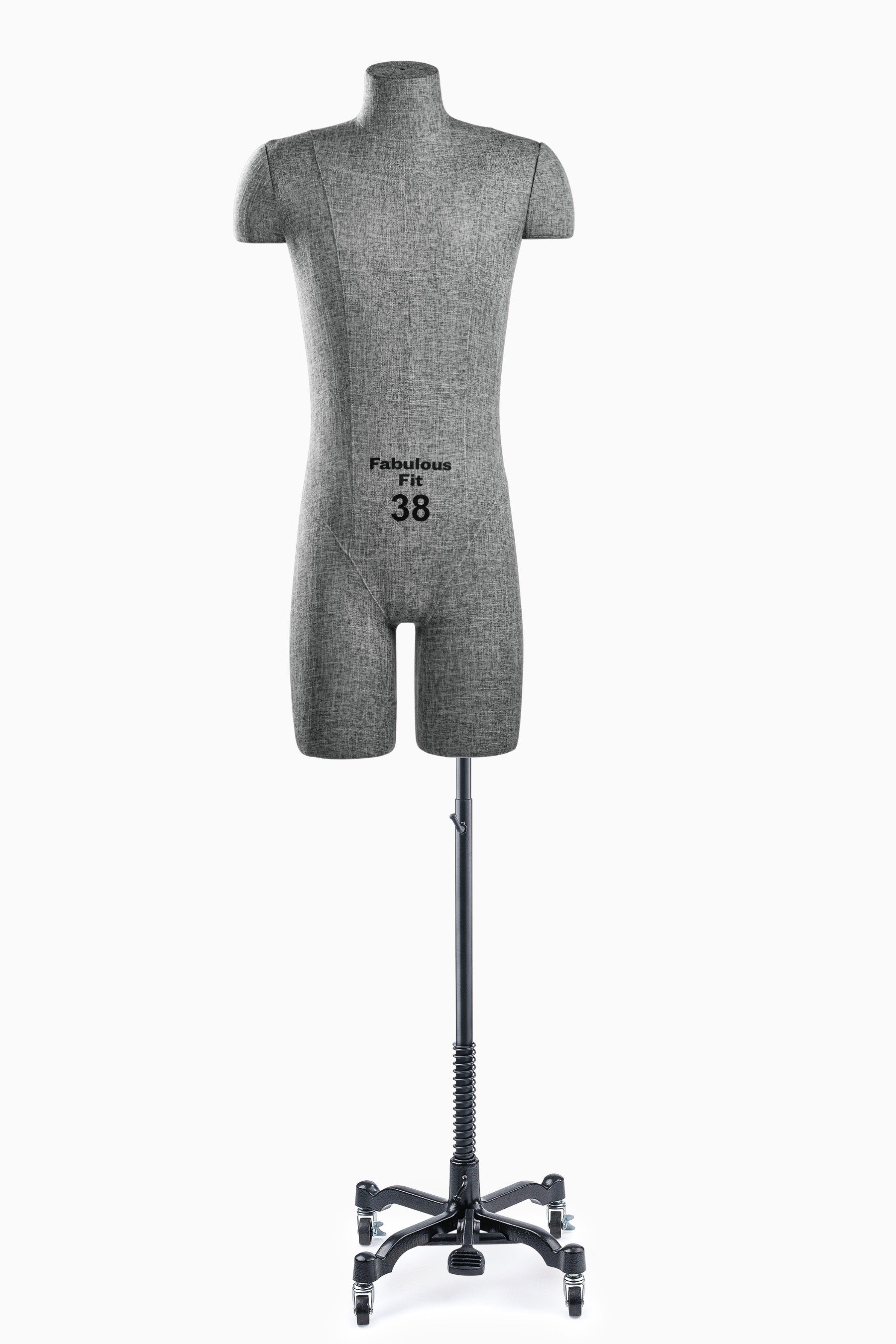 Fabulous Fit® Studio Dress Form - Men's Half Legs (Global Standard)