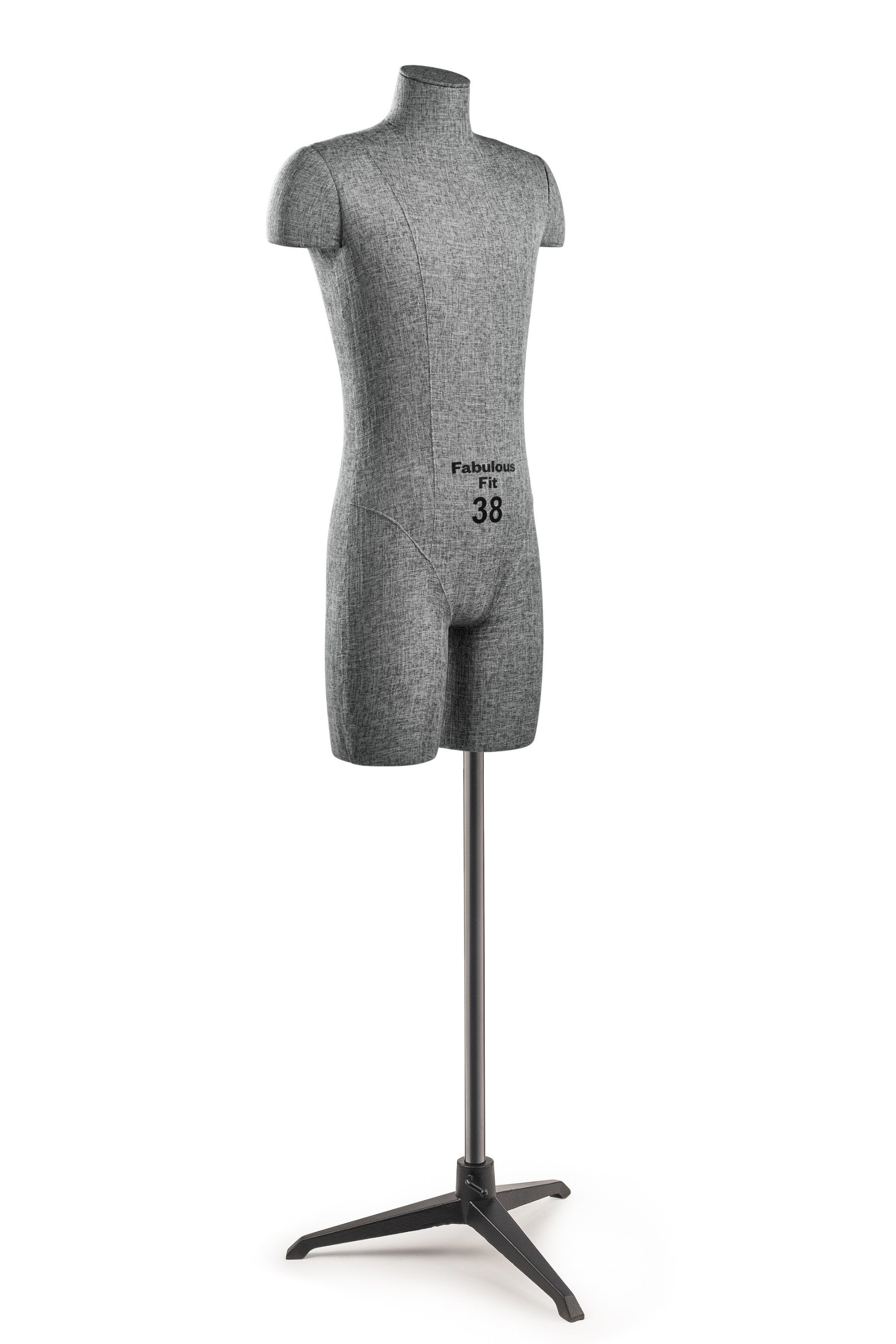 Fabulous Fit® Studio Dress Form - Men's Half Legs (Global Standard)