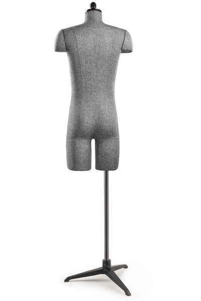 Fabulous Fit® Studio Dress Form - Men's Half Legs (Global Standard)