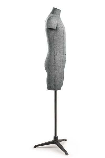 Fabulous Fit® Studio Dress Form - Men's Half Legs (Global Standard)
