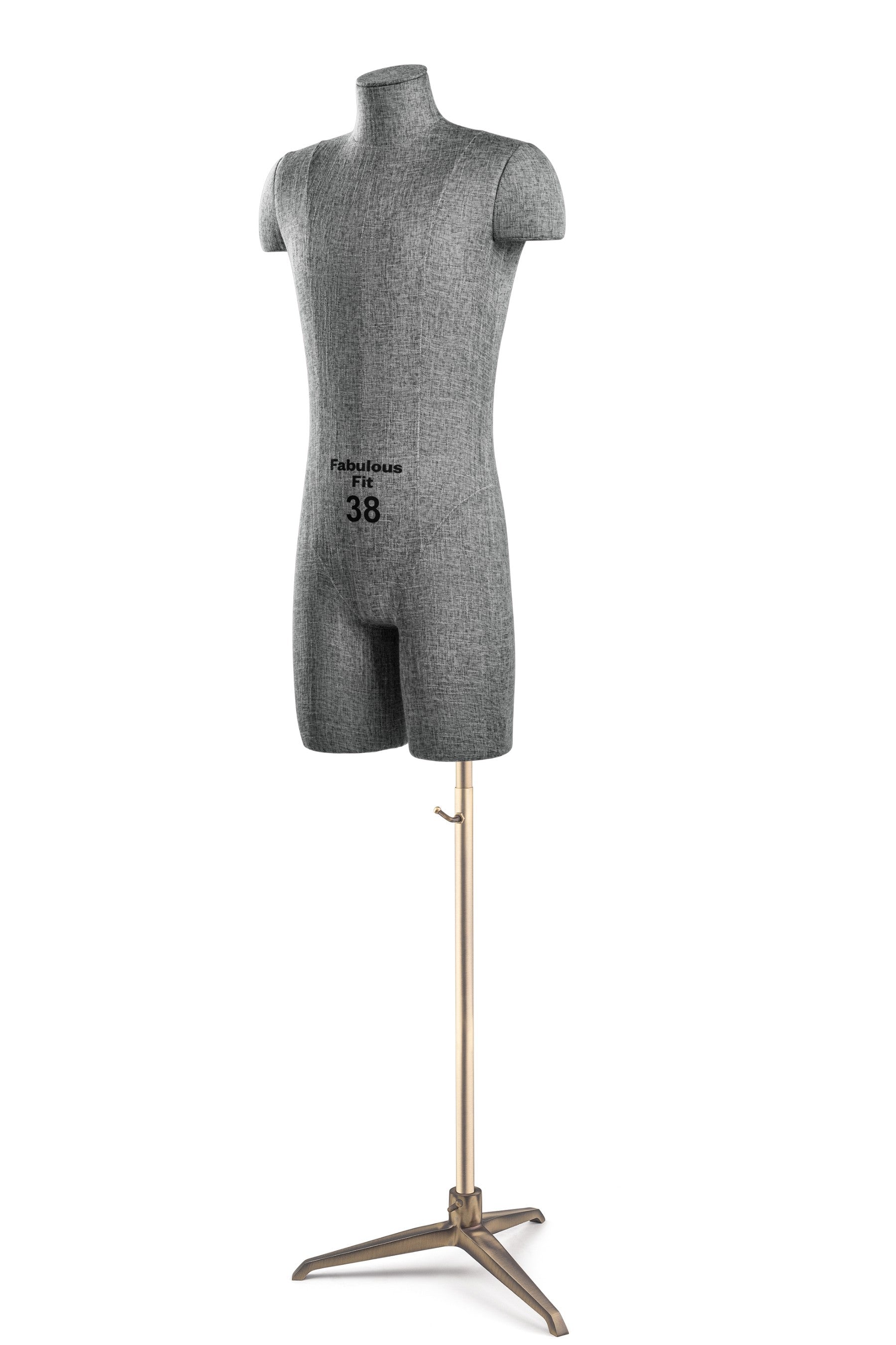 Fabulous Fit® Studio Dress Form - Men's Half Legs (Global Standard)