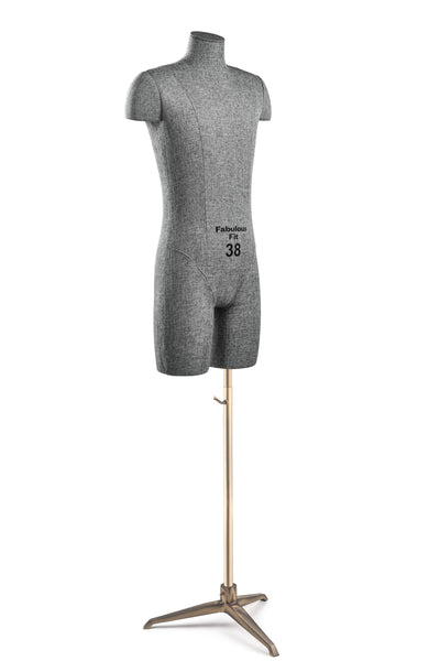 Fabulous Fit® Studio Dress Form - Men's Half Legs (Global Standard)