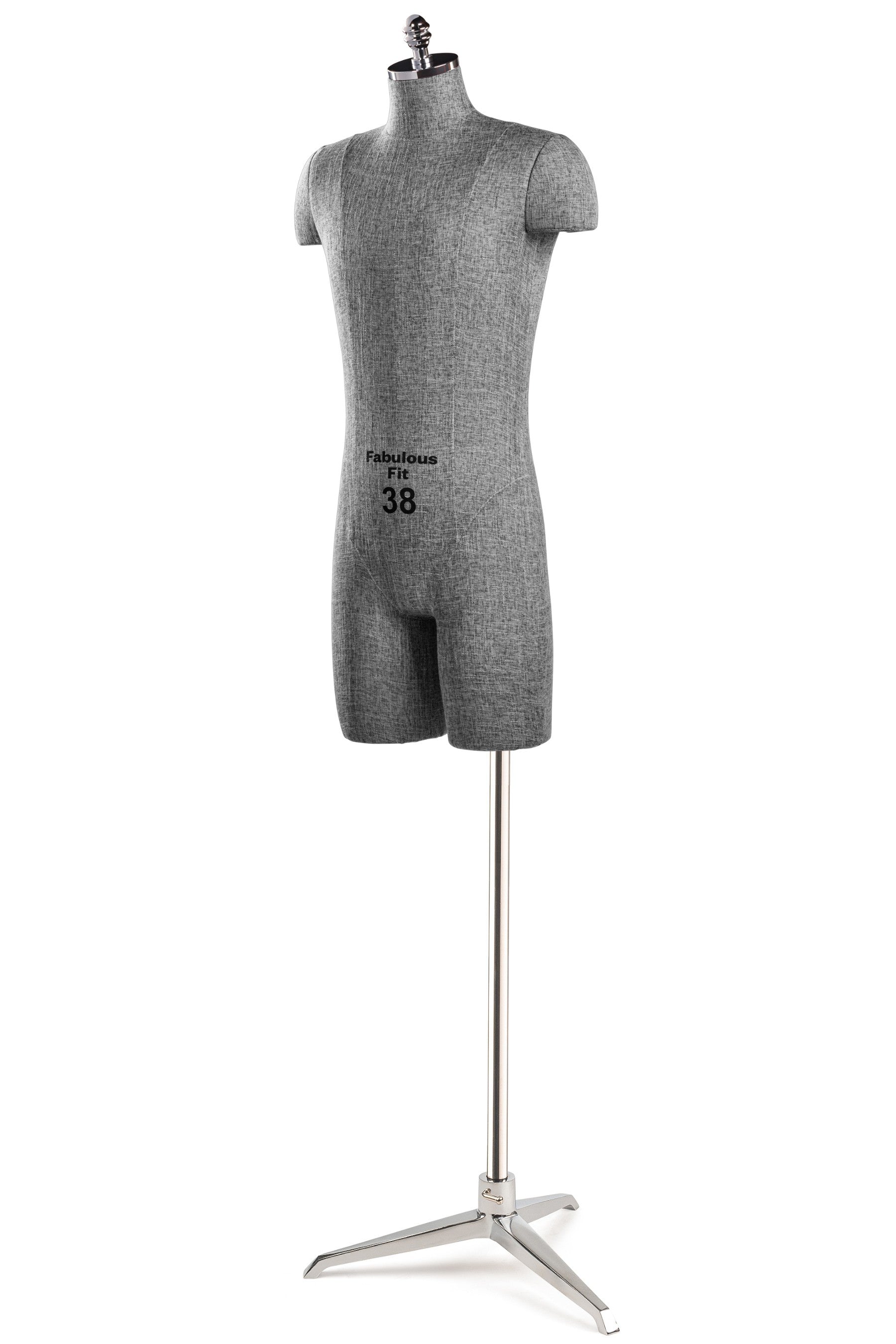 Fabulous Fit® Studio Dress Form - Men's Half Legs (Global Standard)