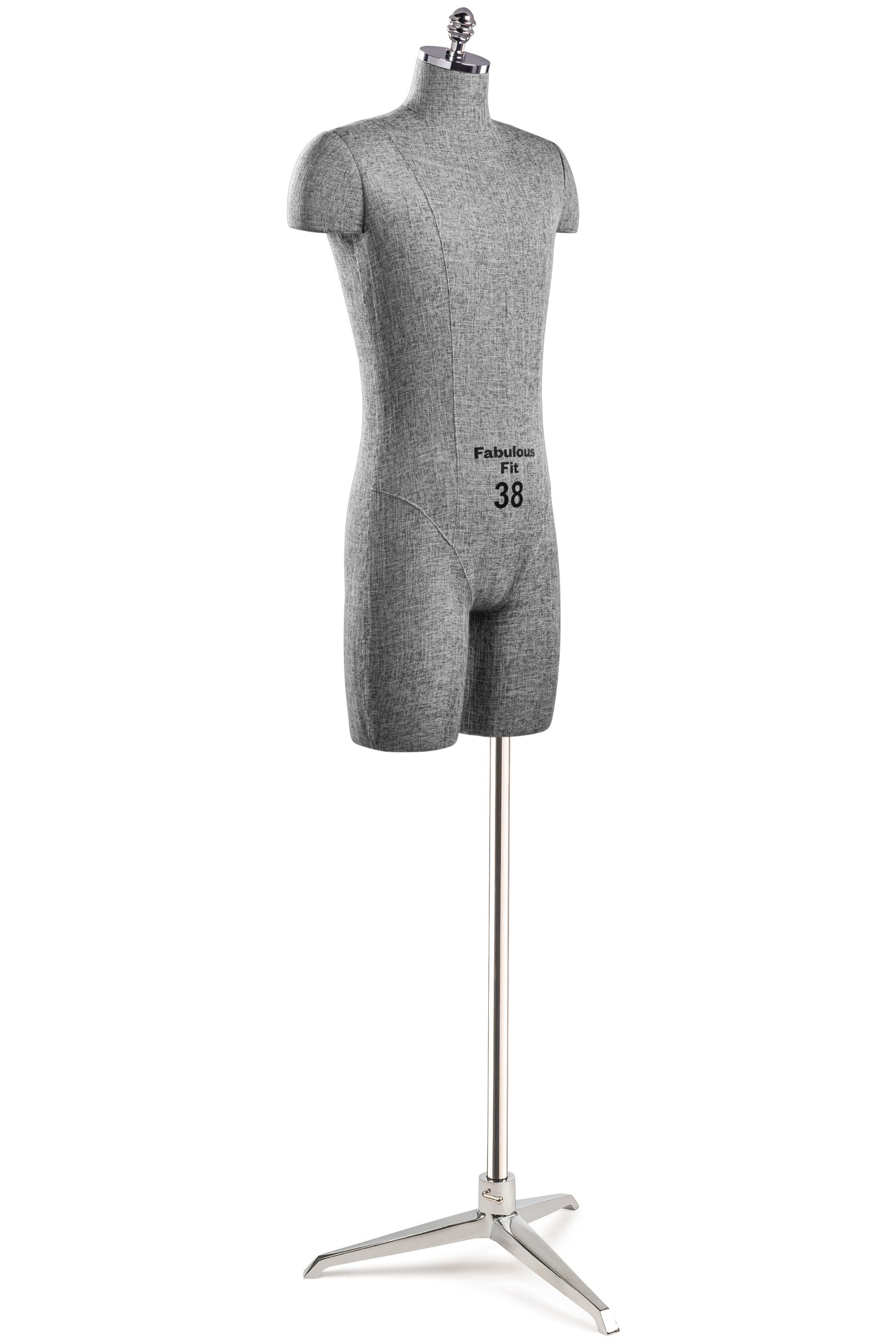 Fabulous Fit® Studio Dress Form - Men's Half Legs (Global Standard)
