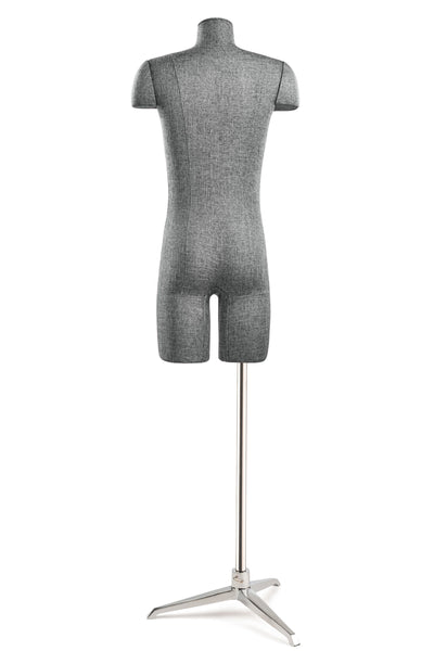 Fabulous Fit® Studio Dress Form - Men's Half Legs (Global Standard)