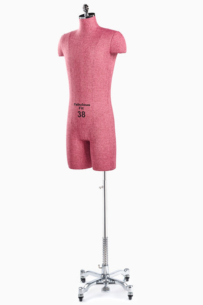 Fabulous Fit® Studio Dress Form - Men's Half Legs (Global Standard)