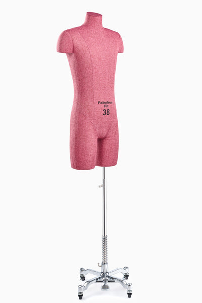 Fabulous Fit® Studio Dress Form - Men's Half Legs (Global Standard)