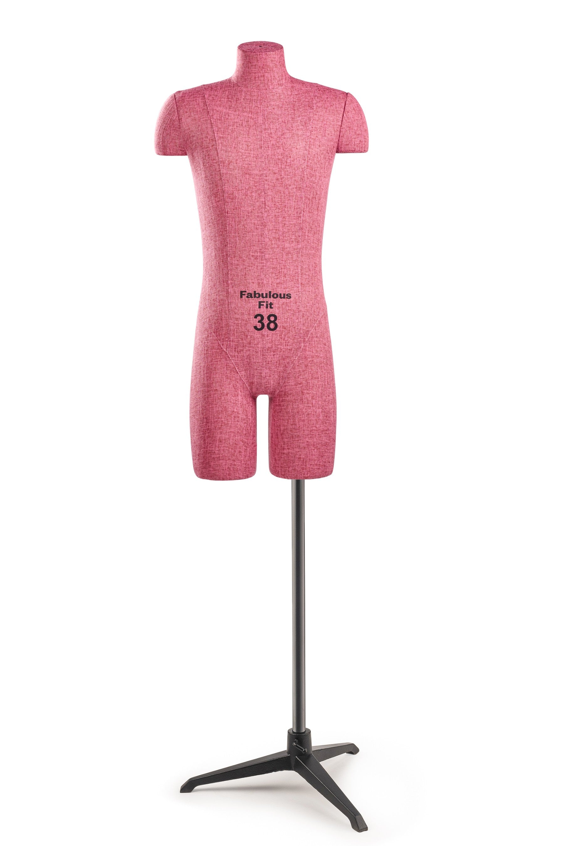 Fabulous Fit® Studio Dress Form - Men's Half Legs (Global Standard)