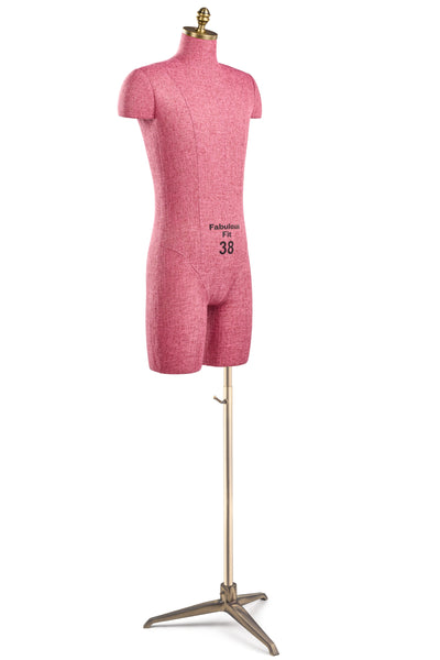 Fabulous Fit® Studio Dress Form - Men's Half Legs (Global Standard)