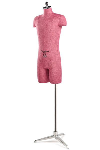 Fabulous Fit® Studio Dress Form - Men's Half Legs (Global Standard)
