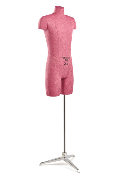 Fabulous Fit® Studio Dress Form - Men's Half Legs (Global Standard)
