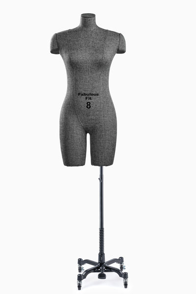 Fabulous Fit® Studio Dress Form - Women's Half Legs (Global Standard)