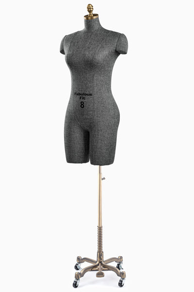 Fabulous Fit® Studio Dress Form - Women's Half Legs (Global Standard)