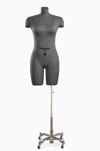 Fabulous Fit® Studio Dress Form - Women's Half Legs (Global Standard)