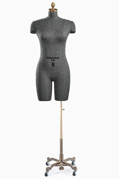 Fabulous Fit® Studio Dress Form - Women's Half Legs (Global Standard)