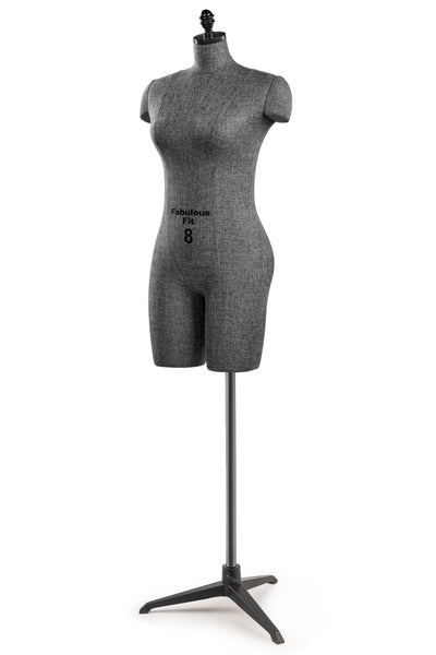 Fabulous Fit® Studio Dress Form - Women's Half Legs (Global Standard)