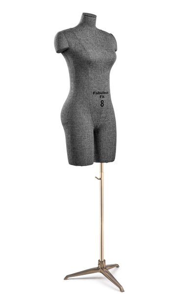 Fabulous Fit® Studio Dress Form - Women's Half Legs (Global Standard)