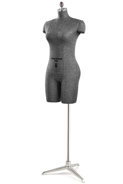 Fabulous Fit® Studio Dress Form - Women's Half Legs (Global Standard)