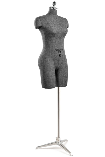 Fabulous Fit® Studio Dress Form - Women's Half Legs (Global Standard)