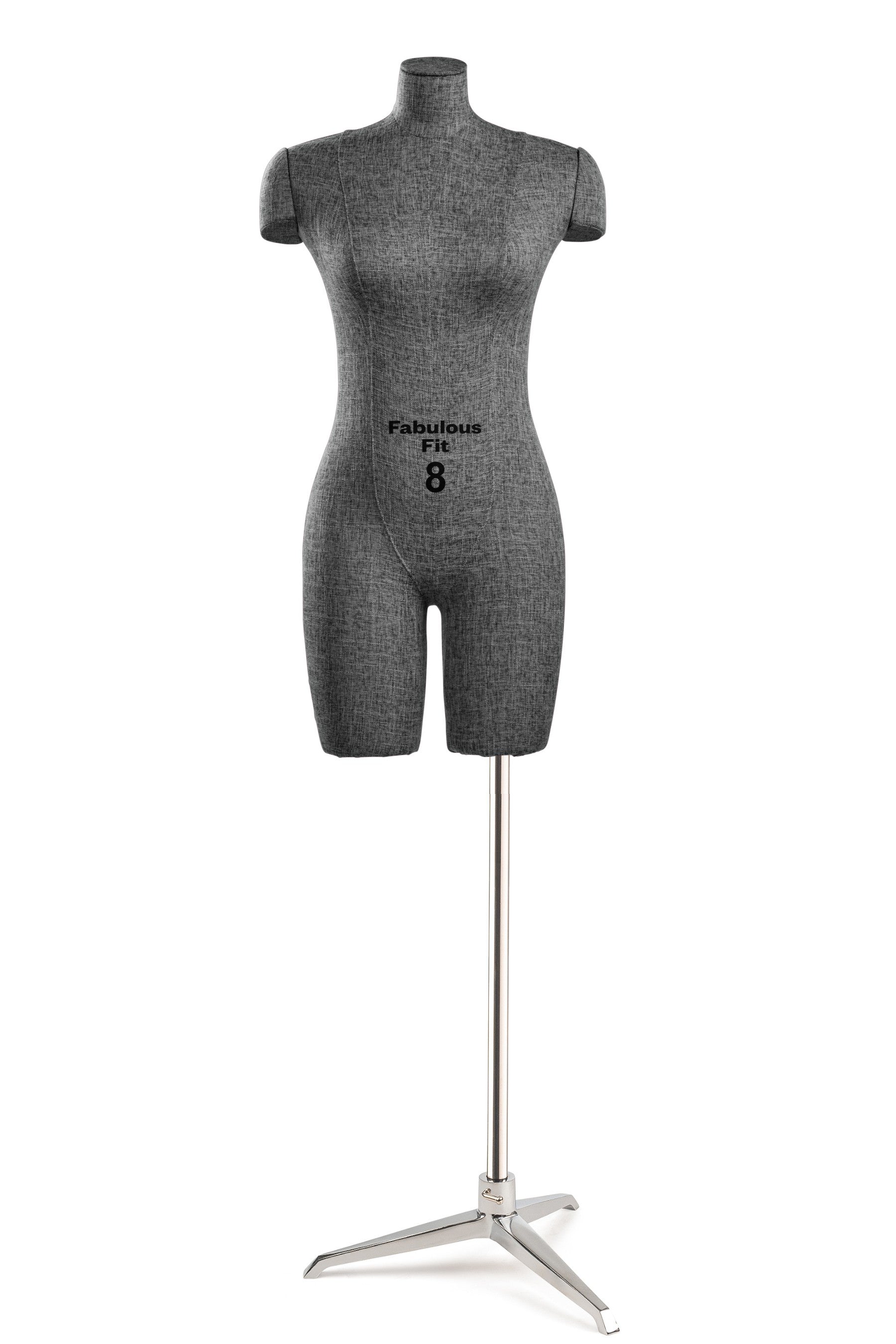 Fabulous Fit® Studio Dress Form - Women's Half Legs (Global Standard)