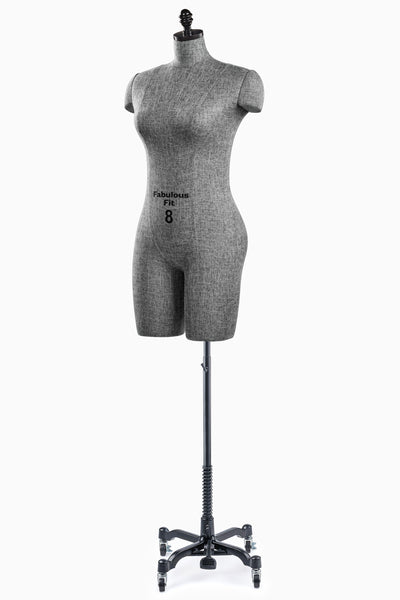 Fabulous Fit® Studio Dress Form - Women's Half Legs (Global Standard)
