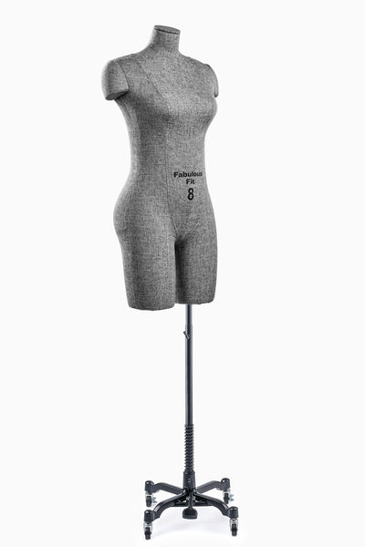 Fabulous Fit® Studio Dress Form - Women's Half Legs (Global Standard)
