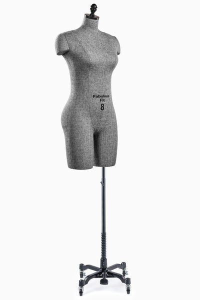 Fabulous Fit® Studio Dress Form - Women's Half Legs (Global Standard)