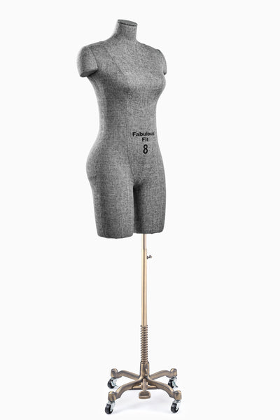 Fabulous Fit® Studio Dress Form - Women's Half Legs (Global Standard)