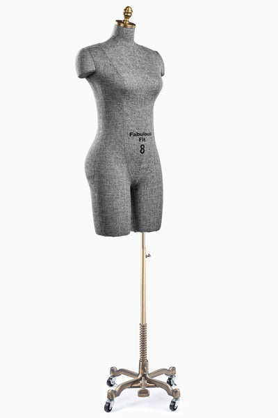 Fabulous Fit® Studio Dress Form - Women's Half Legs (Global Standard)