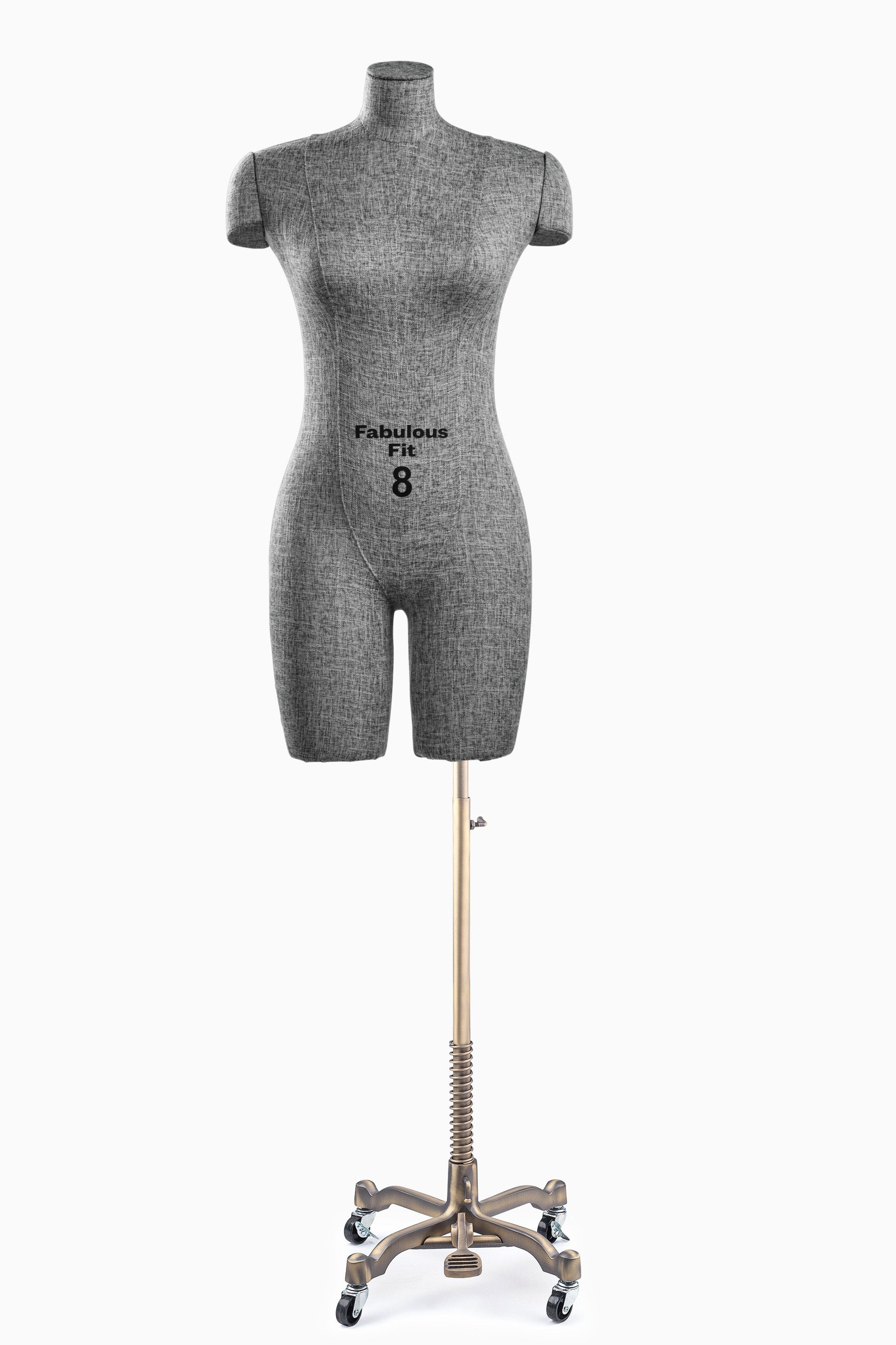 Fabulous Fit® Studio Dress Form - Women's Half Legs (Global Standard)