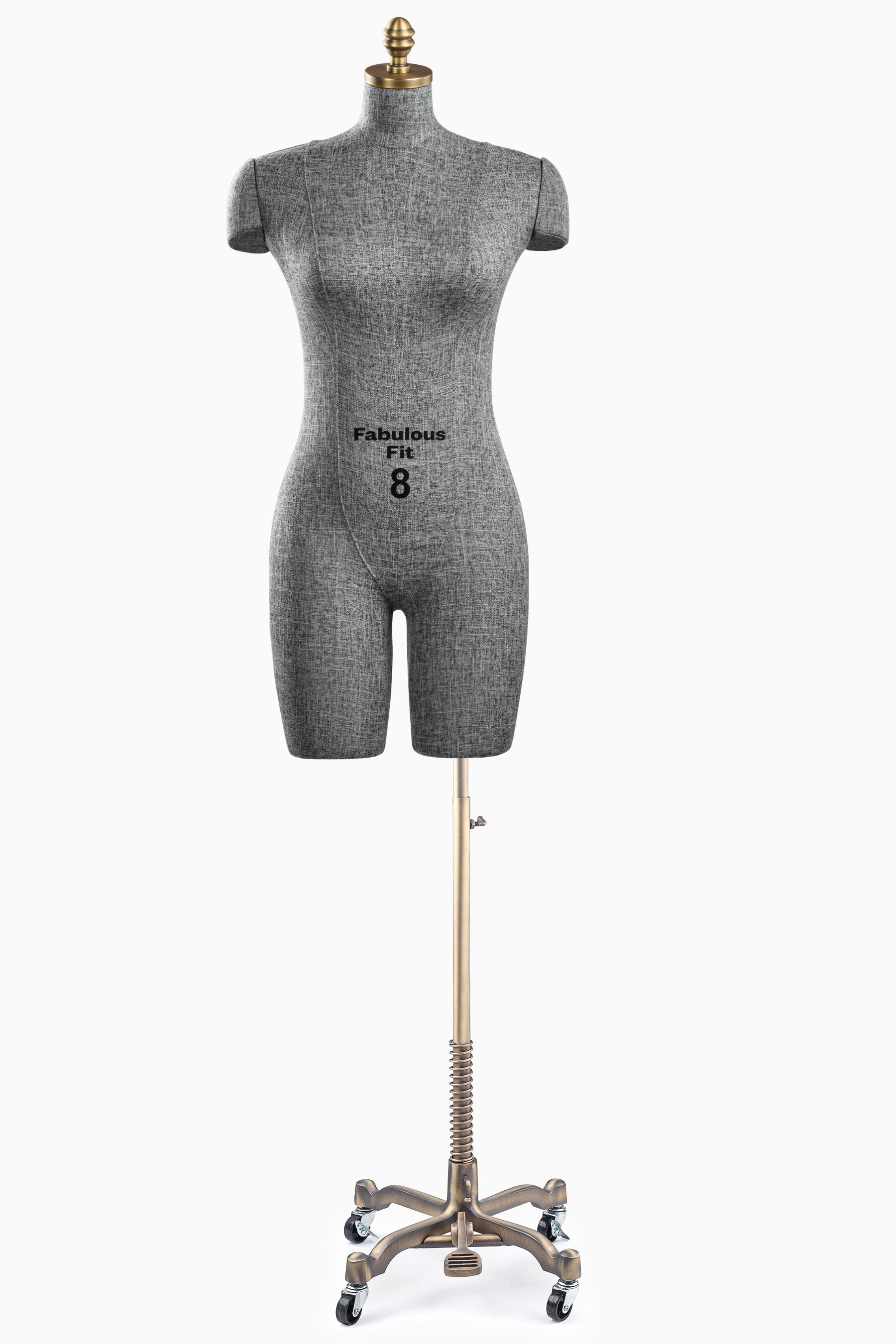 Fabulous Fit® Studio Dress Form - Women's Half Legs (Global Standard)