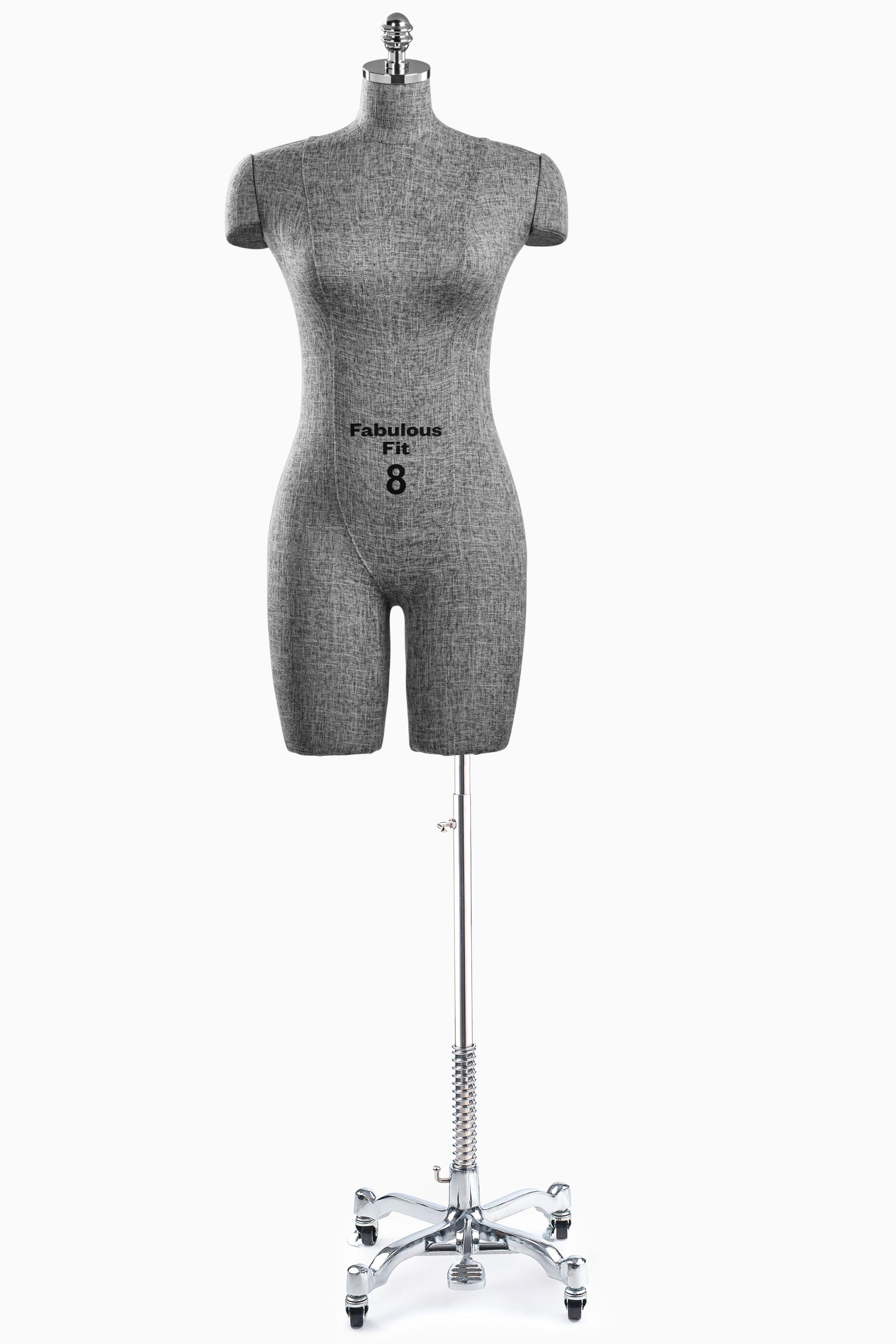 Fabulous Fit® Studio Dress Form - Women's Half Legs (Global Standard)