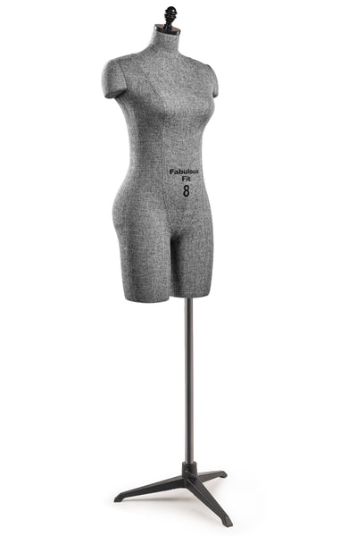 Fabulous Fit® Studio Dress Form - Women's Half Legs (Global Standard)
