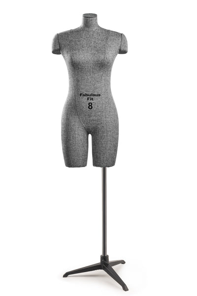 Fabulous Fit® Studio Dress Form - Women's Half Legs (Global Standard)