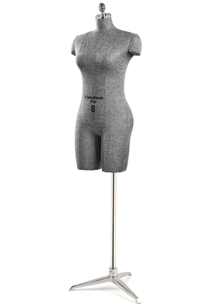 Fabulous Fit® Studio Dress Form - Women's Half Legs (Global Standard)