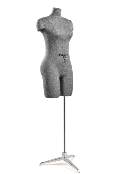 Fabulous Fit® Studio Dress Form - Women's Half Legs (Global Standard)