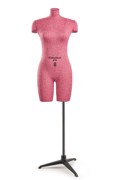 Fabulous Fit® Studio Dress Form - Women's Half Legs (Global Standard)