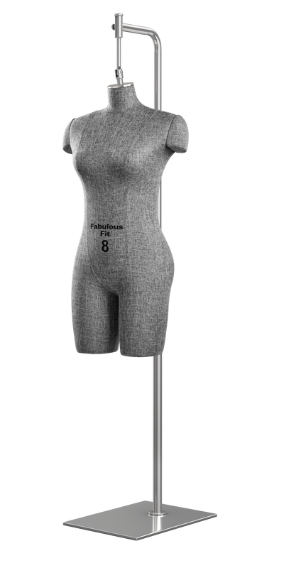 Fabulous Fit® Studio Dress Form - Women's Half Legs (Global Standard)