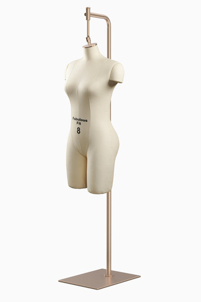 Fabulous Fit® Studio Dress Form - Women's Half Legs (Global Standard)