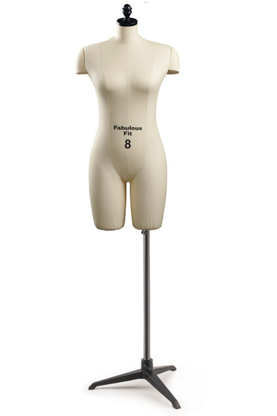 Fabulous Fit® Studio Dress Form - Women's Half Legs (Global Standard)