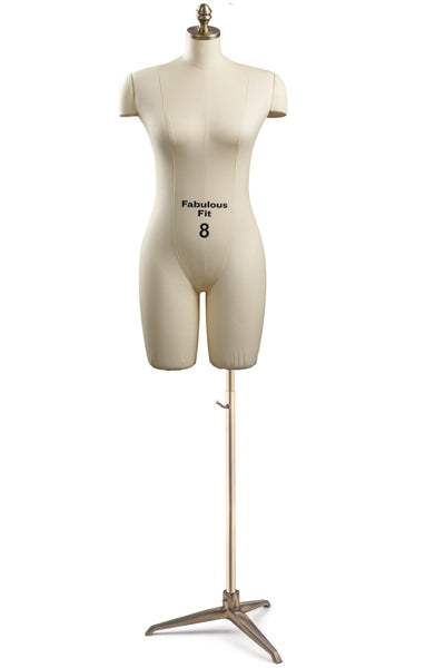 Fabulous Fit® Studio Dress Form - Women's Half Legs (Global Standard)