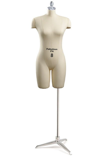 Fabulous Fit® Studio Dress Form - Women's Half Legs (Global Standard Edition)